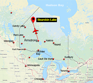 Float Plane charters from Armstrong to Bearskin Lake